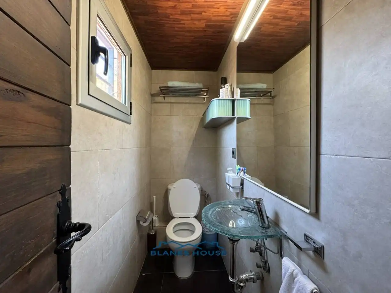 Bany de Casa o xalet en venda en Tordera amb Aire condicionat, Jardí privat i Terrassa