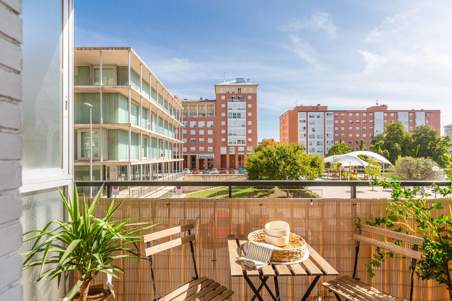 Terrace of Flat for sale in  Pamplona / Iruña  with Heating, Terrace and Furnished