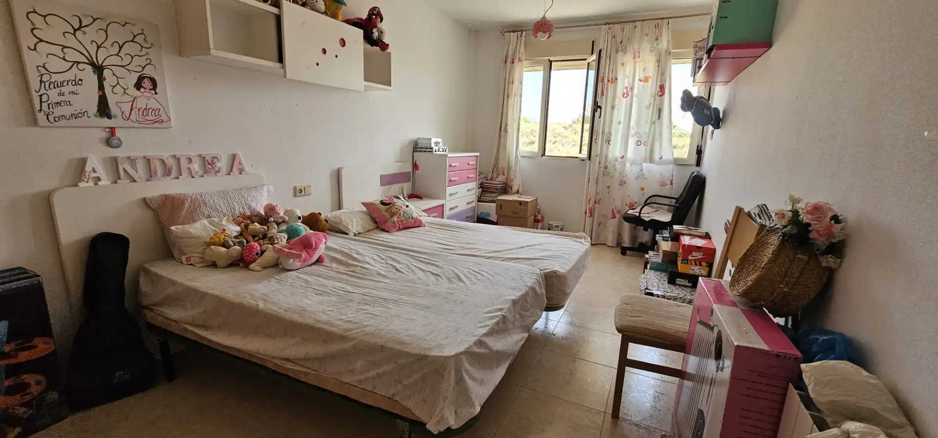Dormitori de Casa adosada en venda en Totana amb Aire condicionat, Moblat i Forn