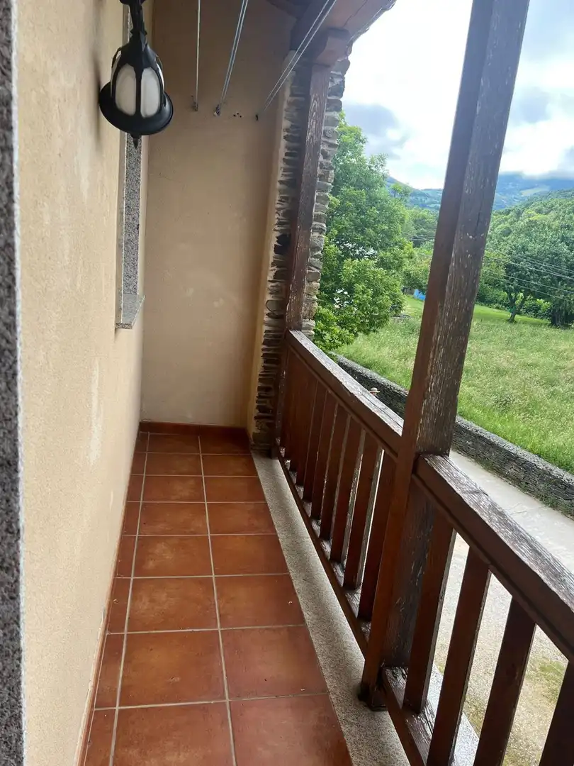 Terraza de Finca rústica en venta en Triacastela con Jardín privado, Trastero y Balcón