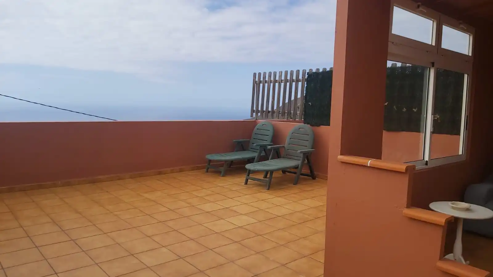Terraza de Ático de alquiler en Tegueste con Terraza, Amueblado y Horno