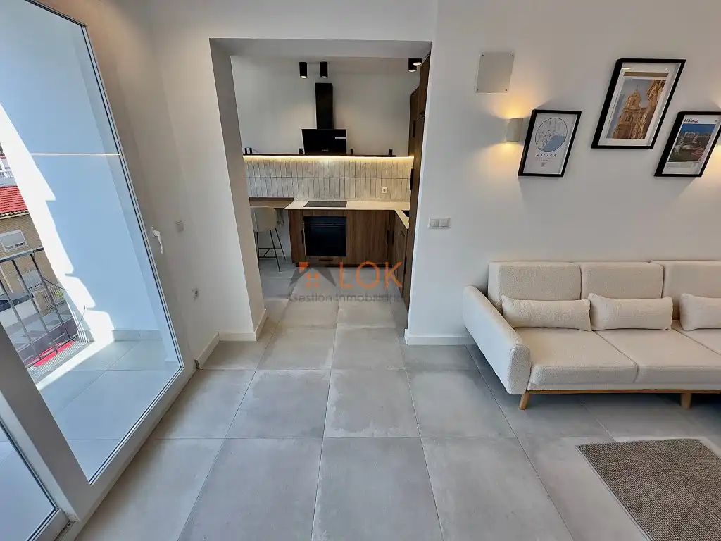 Kitchen of Flat for sale in Málaga Capital  with Terrace