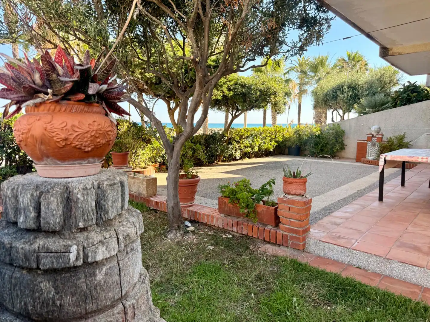 Jardín de Casa adosada en venta en Prat de Vilanova