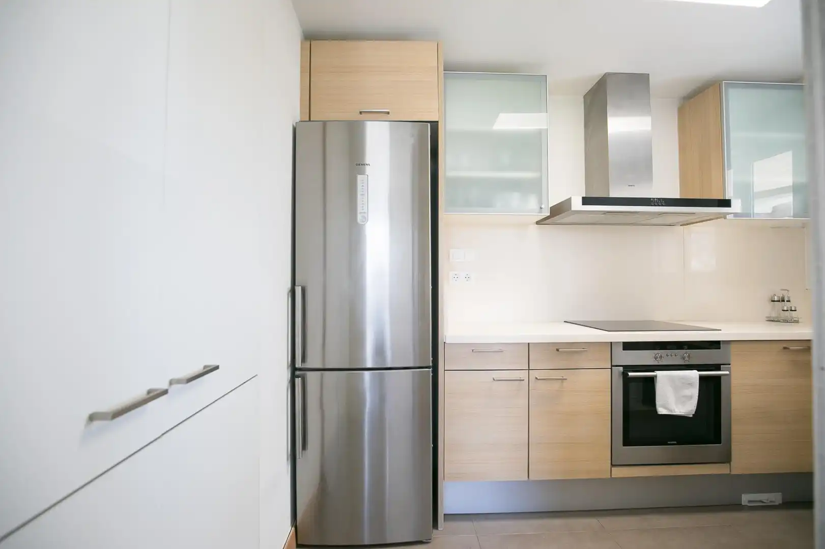 Cuina de Apartament de lloguer en Elche / Elx amb Aire condicionat, Calefacció i Terrassa
