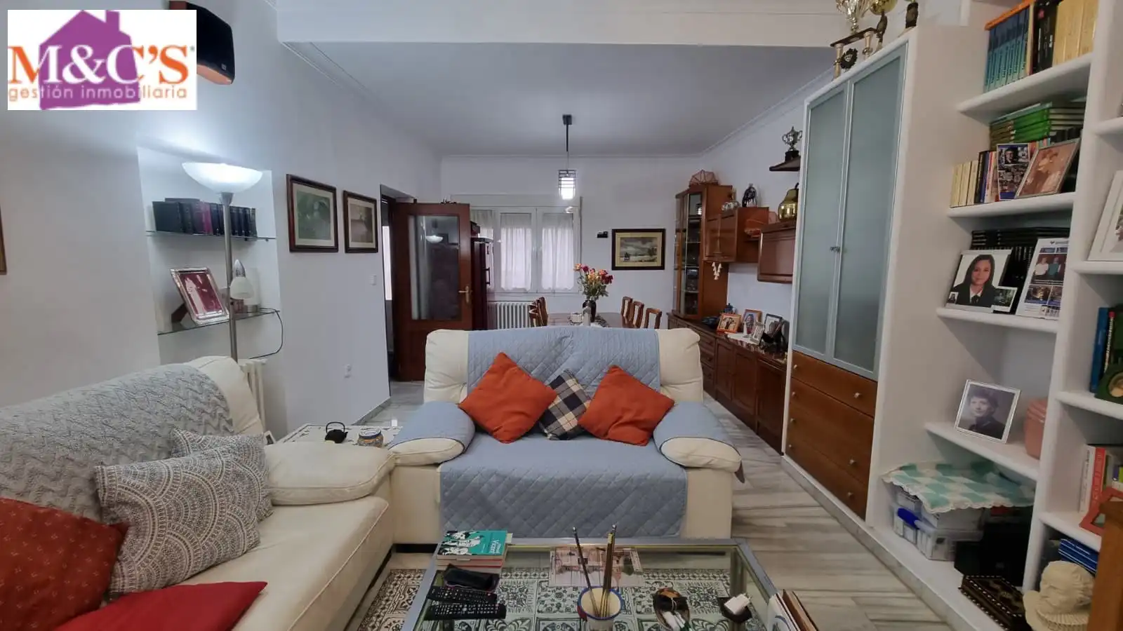 Sala d'estar de Casa o xalet en venda en Puertollano amb Aire condicionat, Calefacció i Jardí privat