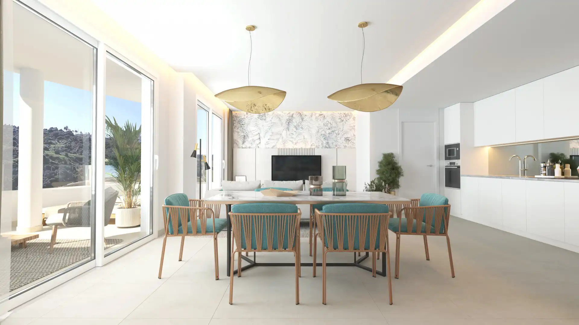 Appartement compact avec terrasse à vendre à La Alcaidesa, imagen 3