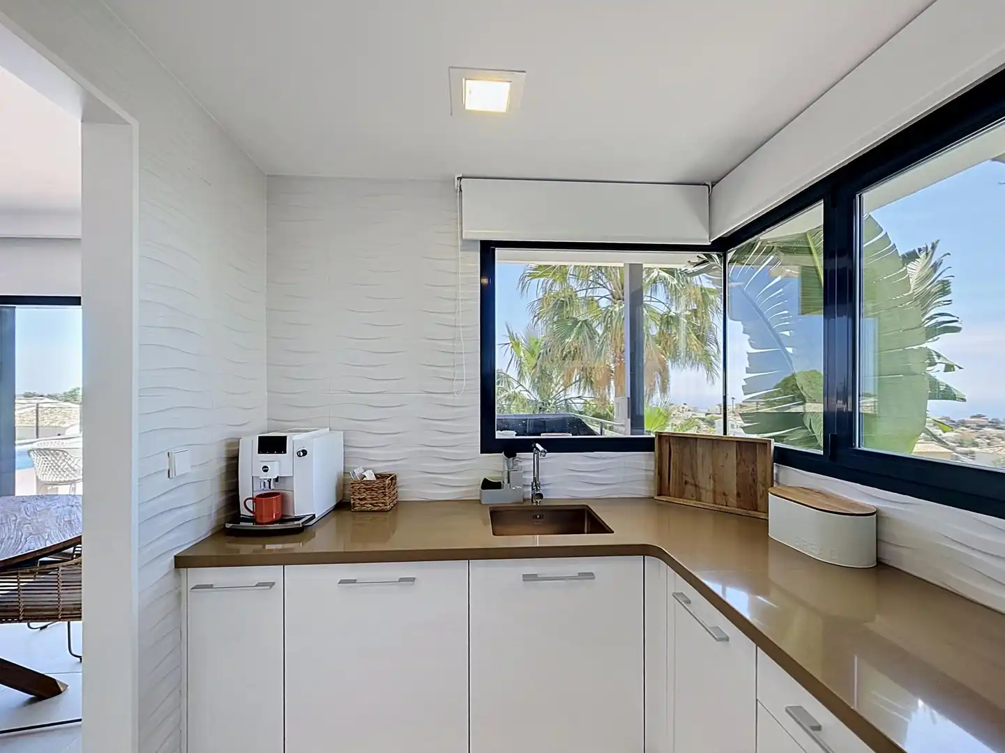 Cocina de Casa o chalet en venta en Benitachell / El Poble Nou de Benitatxell con Aire acondicionado, Calefacción y Jardín privado