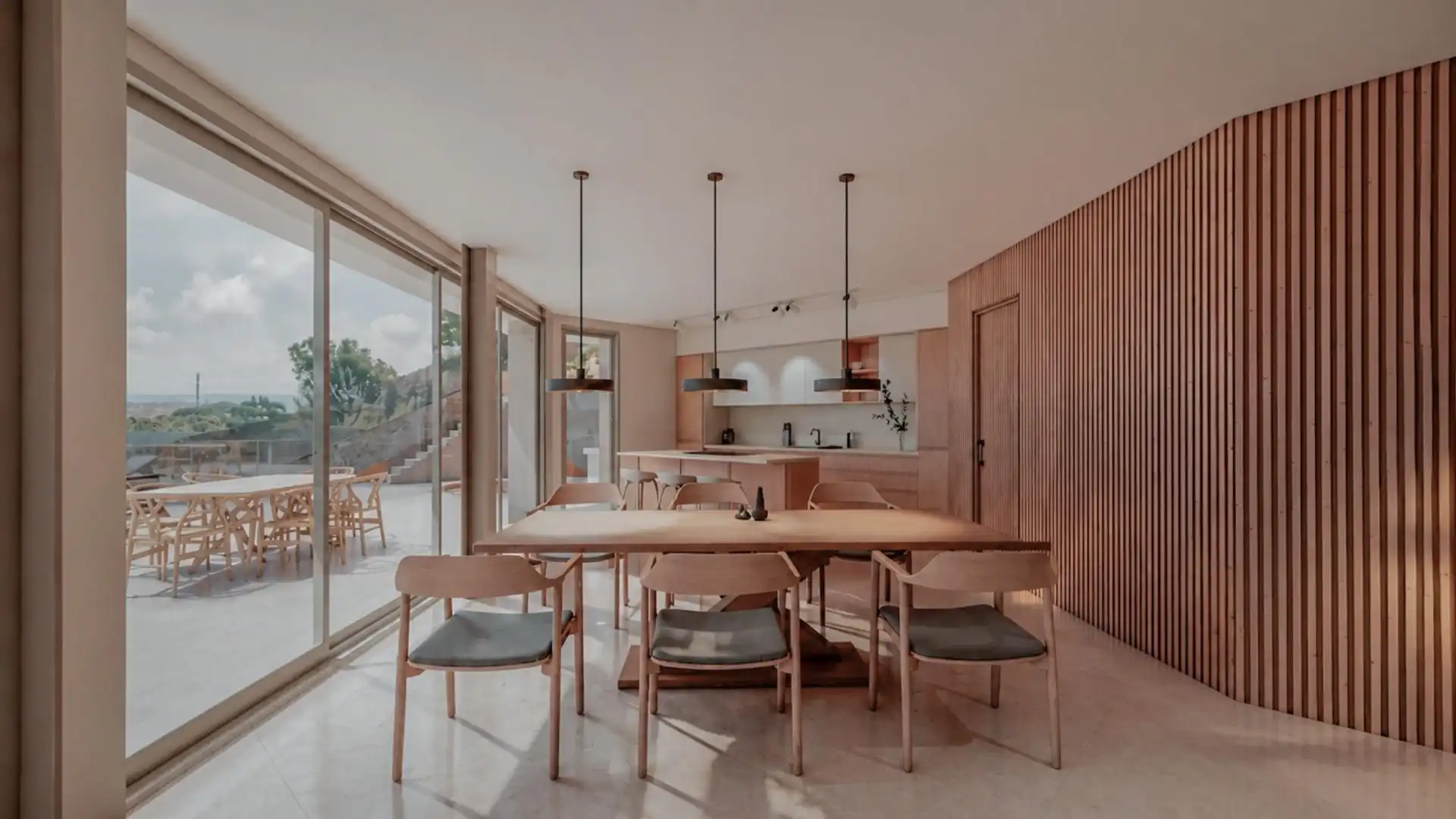 Dining room of Houses for sale in Vilassar de Mar  with Air Conditioner, Heating and Private garden