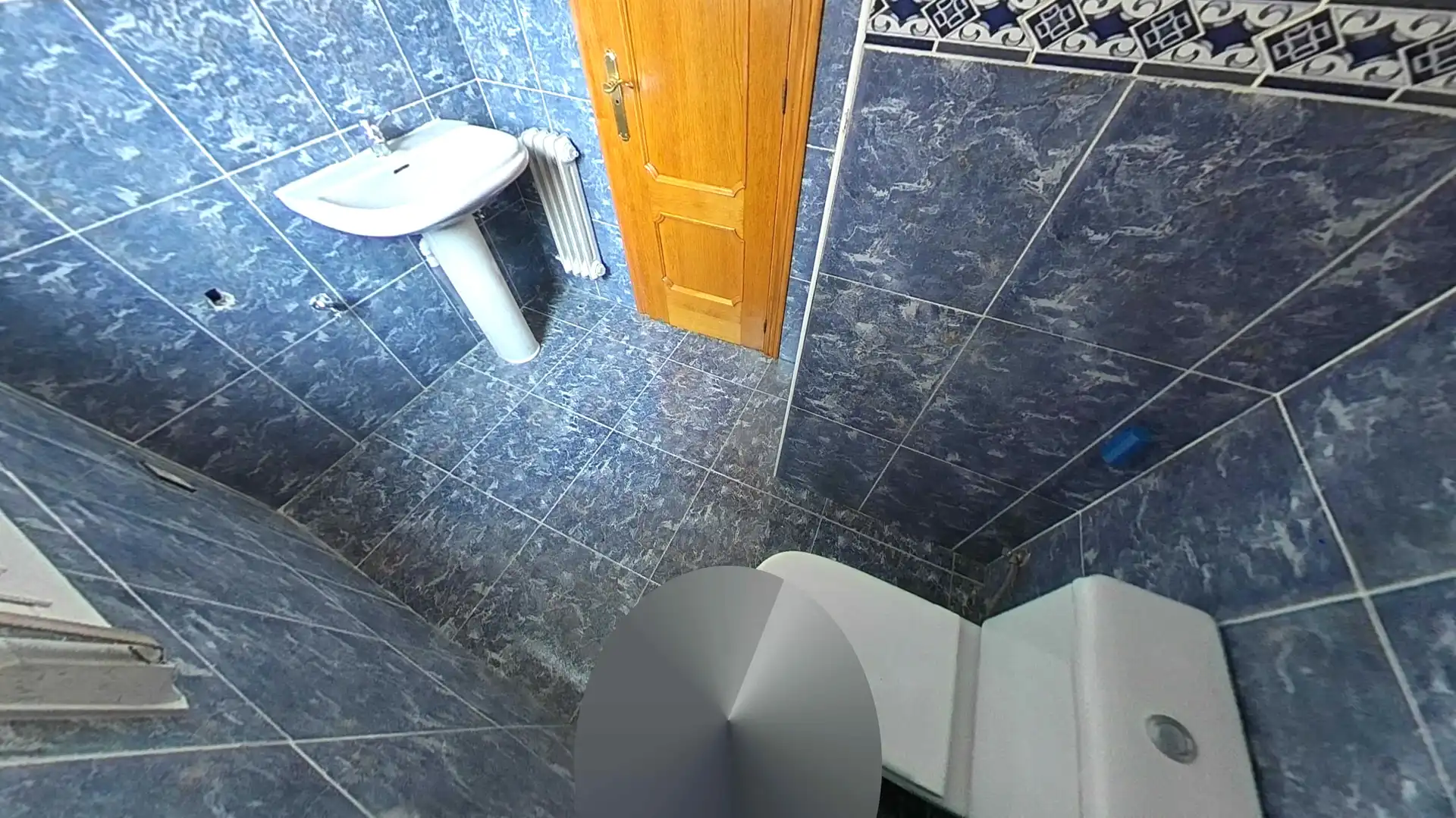 Badezimmer von Wohnung zum Verkauf in Bembibre mit Heizung und Balkon