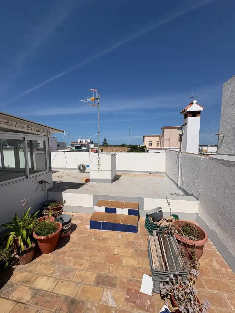 Terraza de Casa o chalet en venta en Sanlúcar de Barrameda con Amueblado