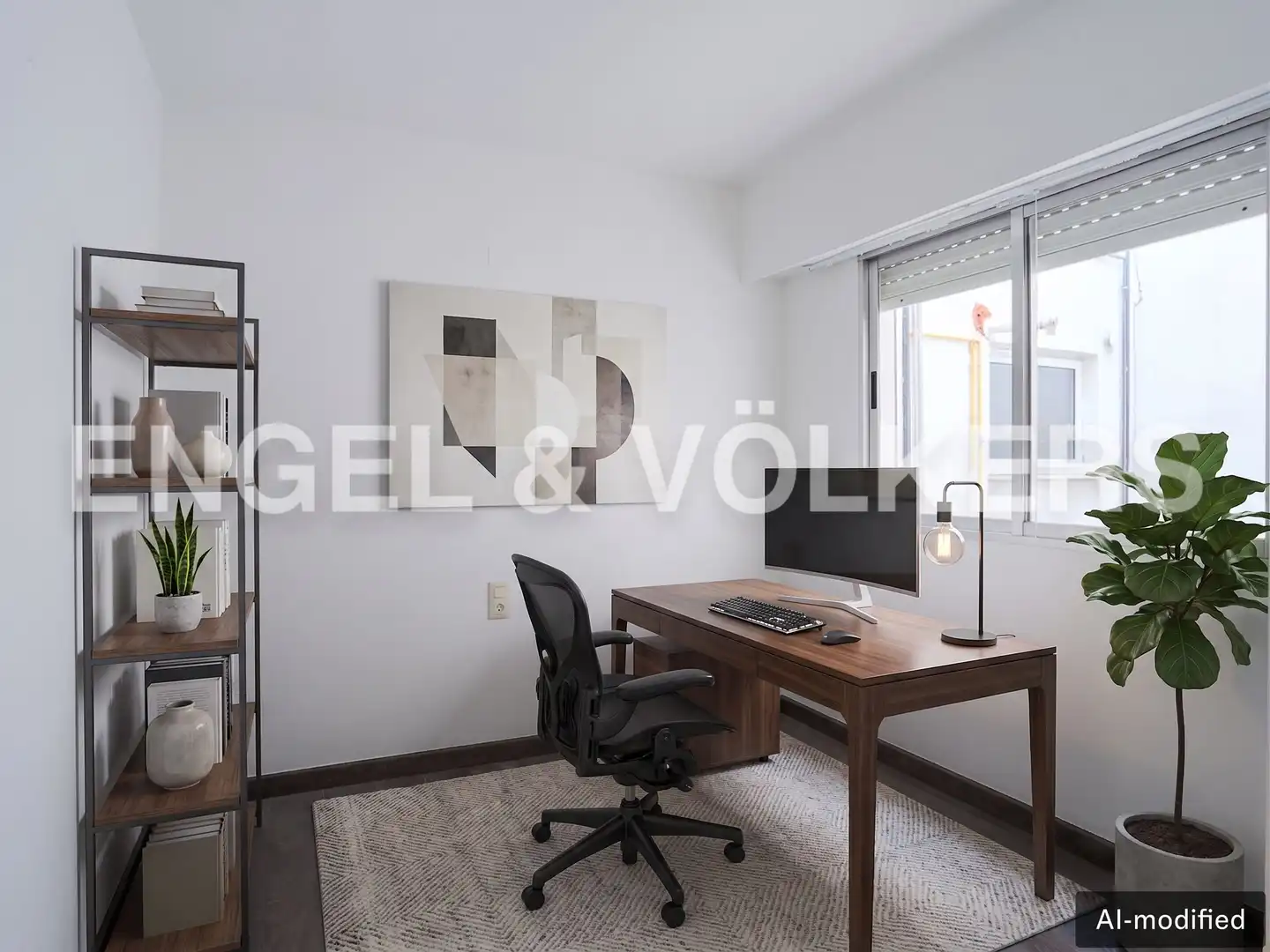Wohnung zur Miete in Valencia mit Klimaanlage, Heizung und Balkon