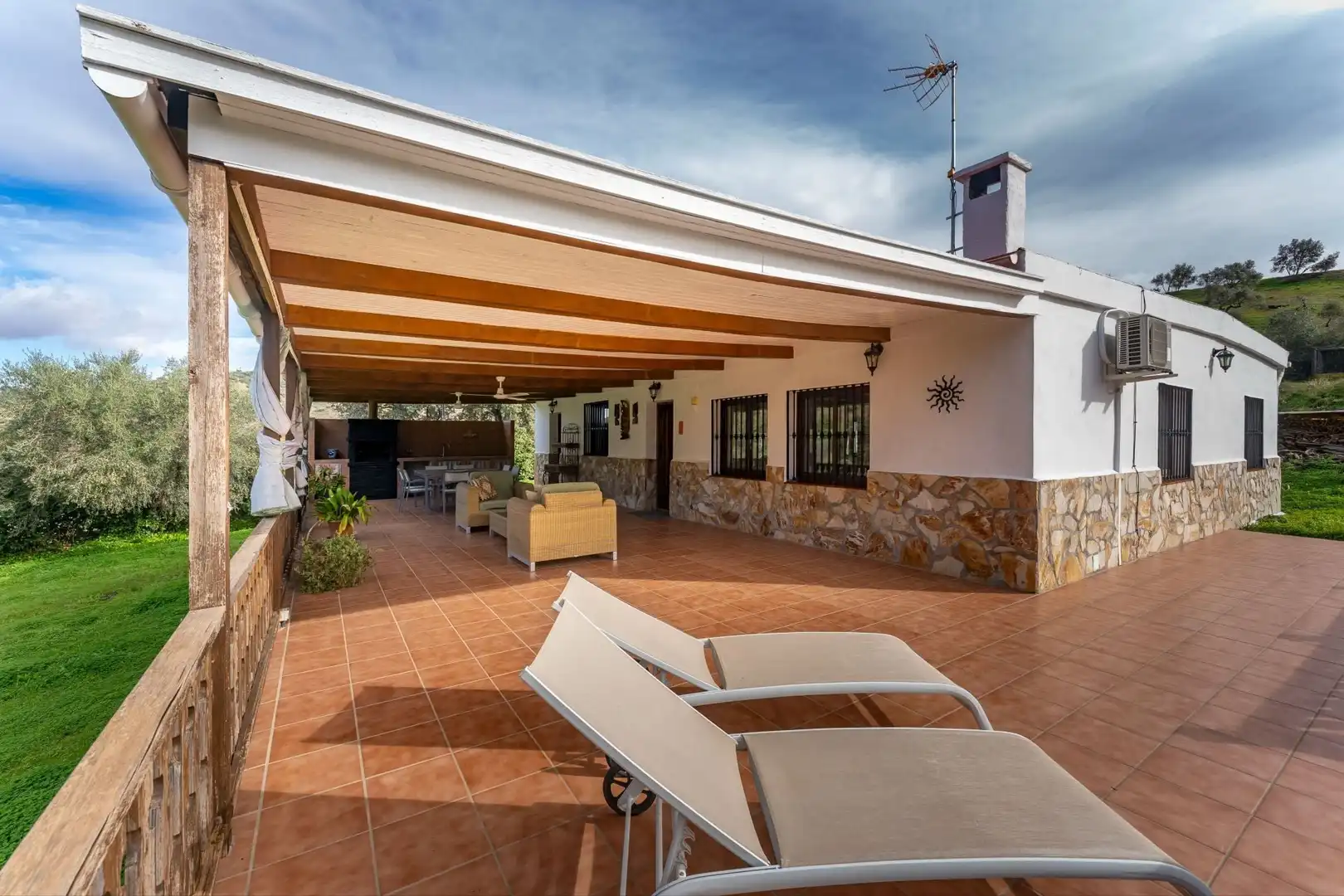 Terraza de Finca rústica en venta en Monda con Trastero y Piscina