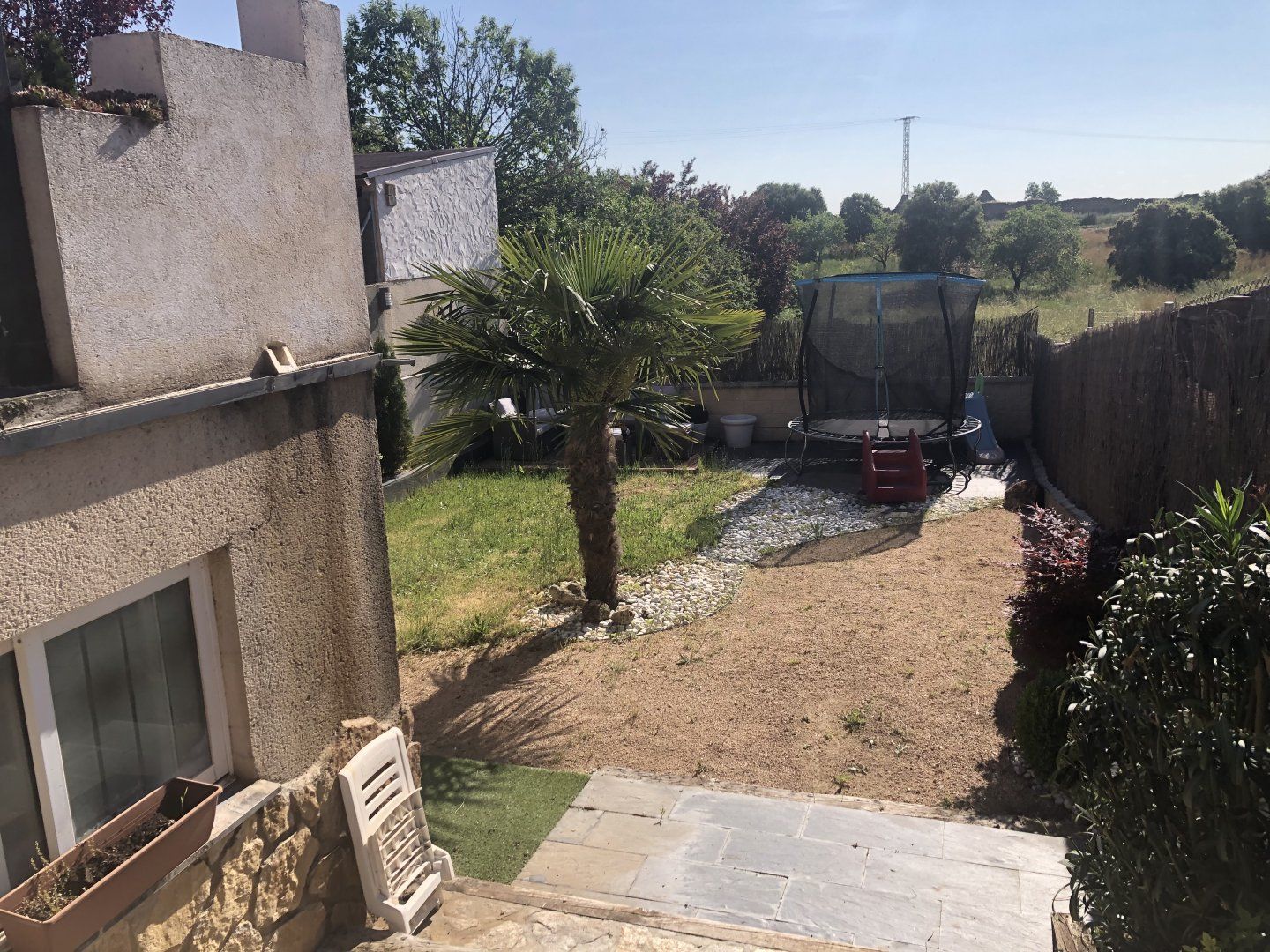 Jardí de Casa adosada en venda en Segovia Capital amb Calefacció i Terrassa