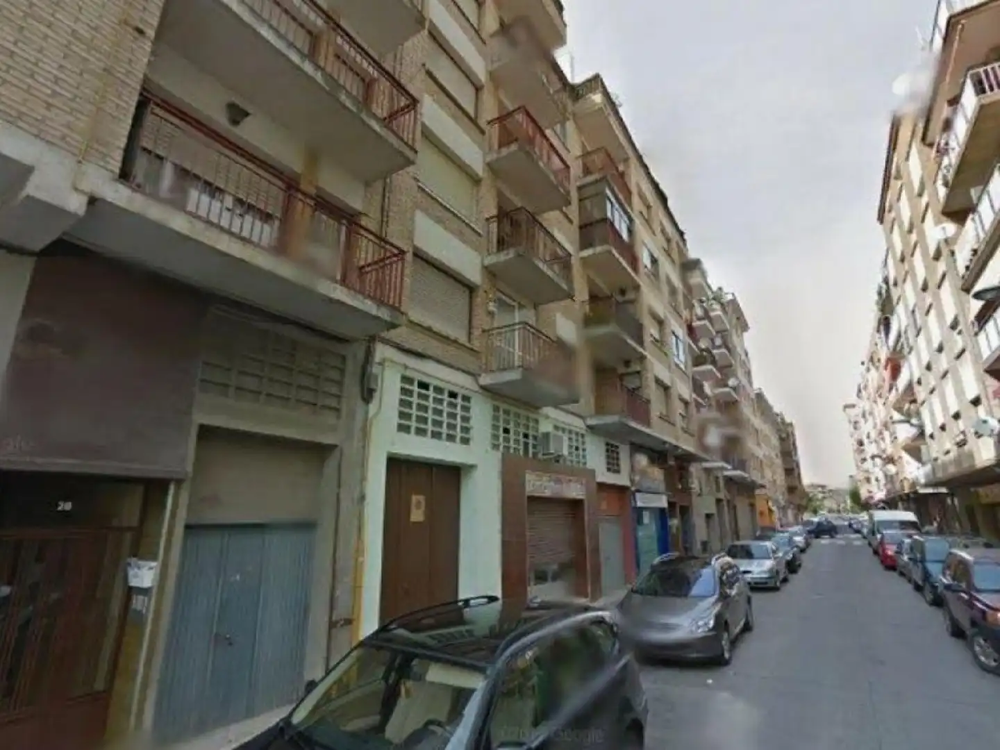 Vista exterior de Piso en venta en Barbastro