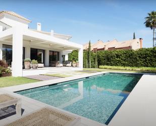 Swimming pool of House or chalet to rent in Marbella  with Swimming Pool