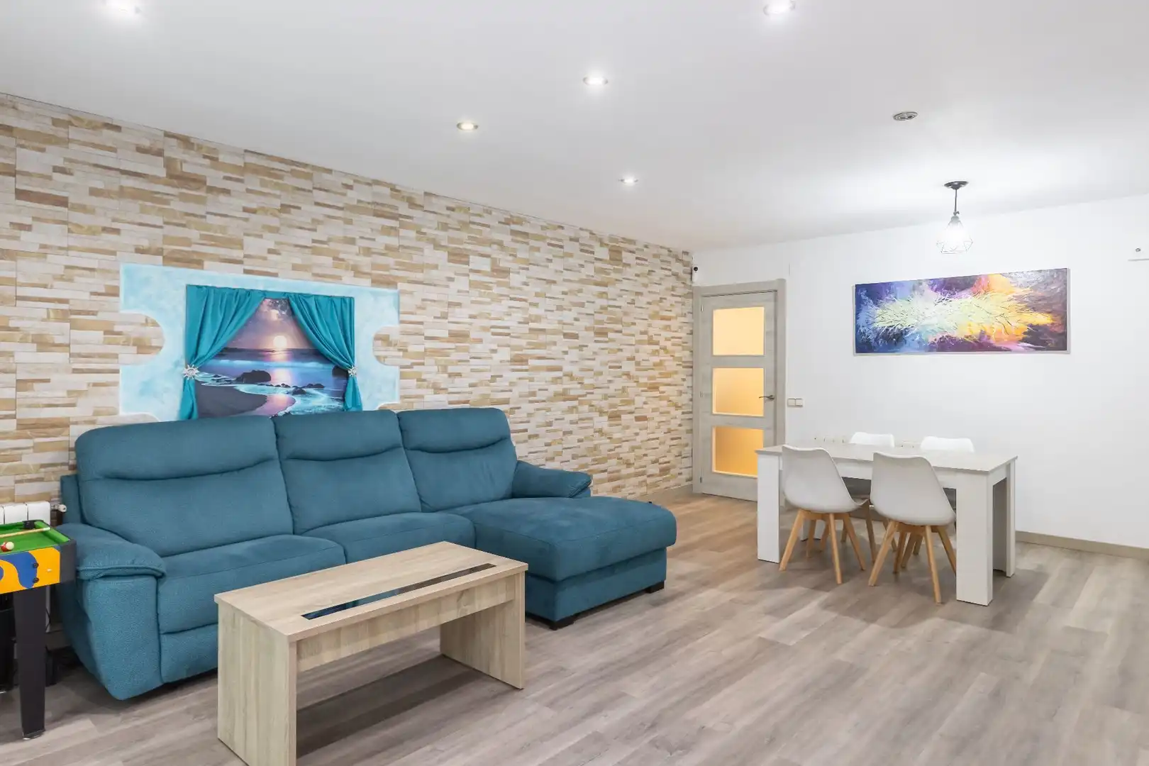 Living room of Flat for sale in Can Borrell
