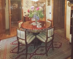 Dining room of Apartment to rent in  Madrid Capital  with Air Conditioner, Terrace and Balcony