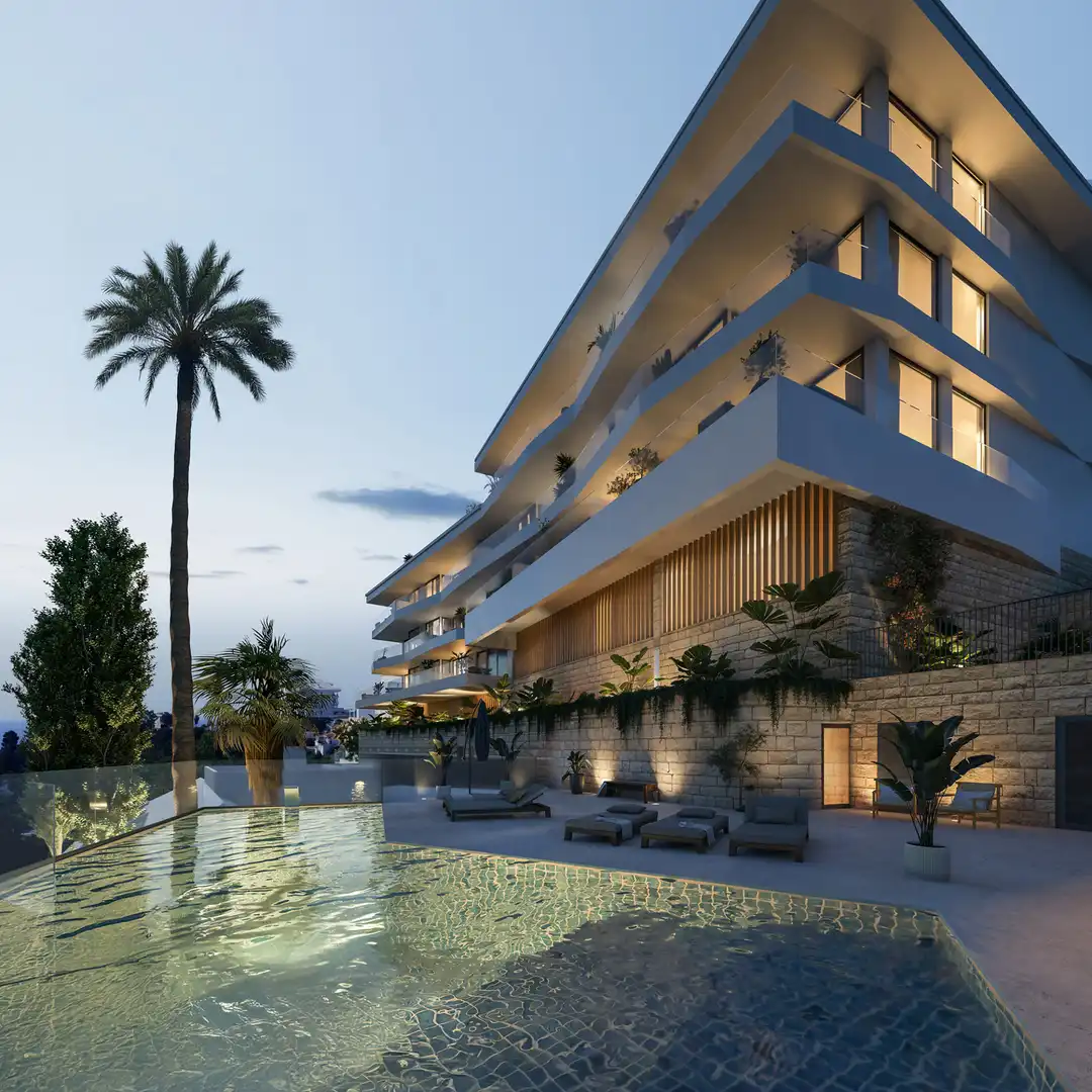 Vista exterior de Apartamento en venta en Fuengirola con Aire acondicionado, Terraza y Piscina