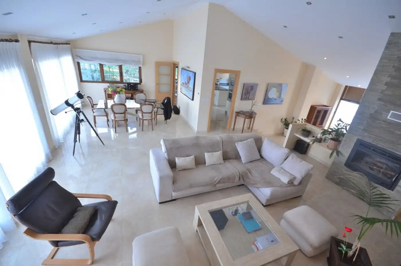Sala de estar de Casa o chalet de alquiler en Albacete con Calefacción, Jardín privado y Trastero