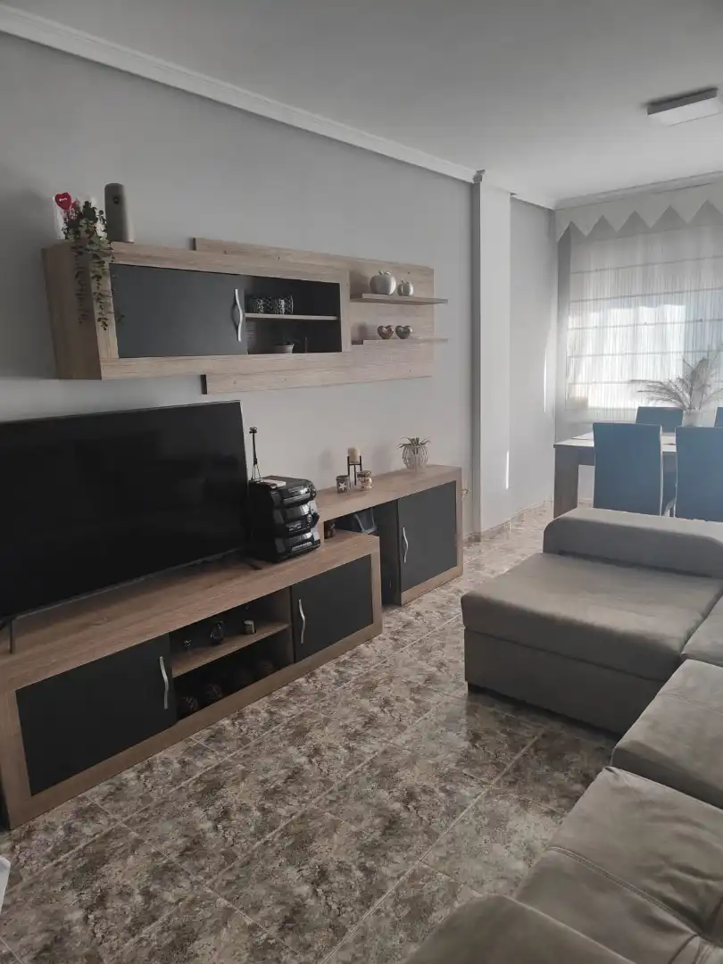 Sala de estar de Piso en venta en Vinaròs con Aire acondicionado, Calefacción y Balcón