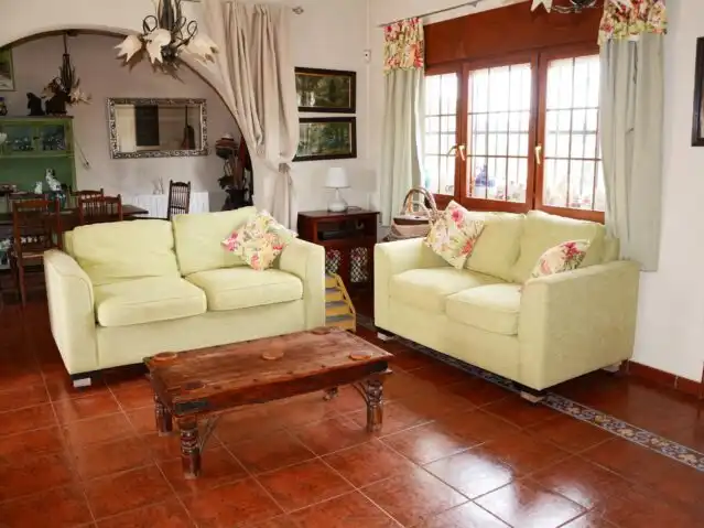 Sala de estar de Casa o chalet en venta en Alicante / Alacant con Aire acondicionado