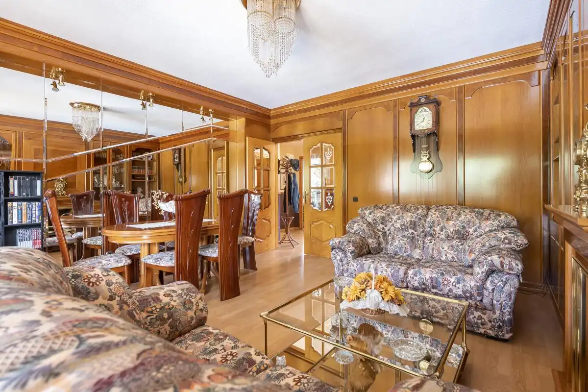 Sala d'estar de Casa o xalet en venda en Rivas-Vaciamadrid amb Aire condicionat, Calefacció i Jardí privat