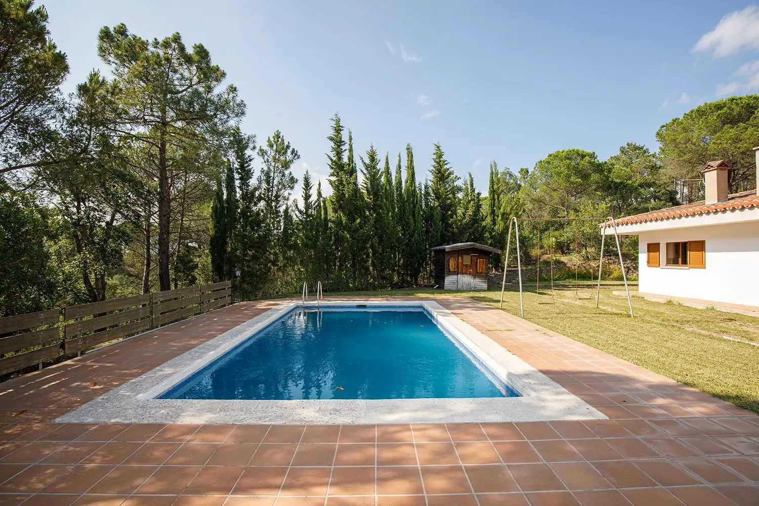 Piscina de Casa o chalet en venta en Llambilles con Calefacción, Jardín privado y Terraza