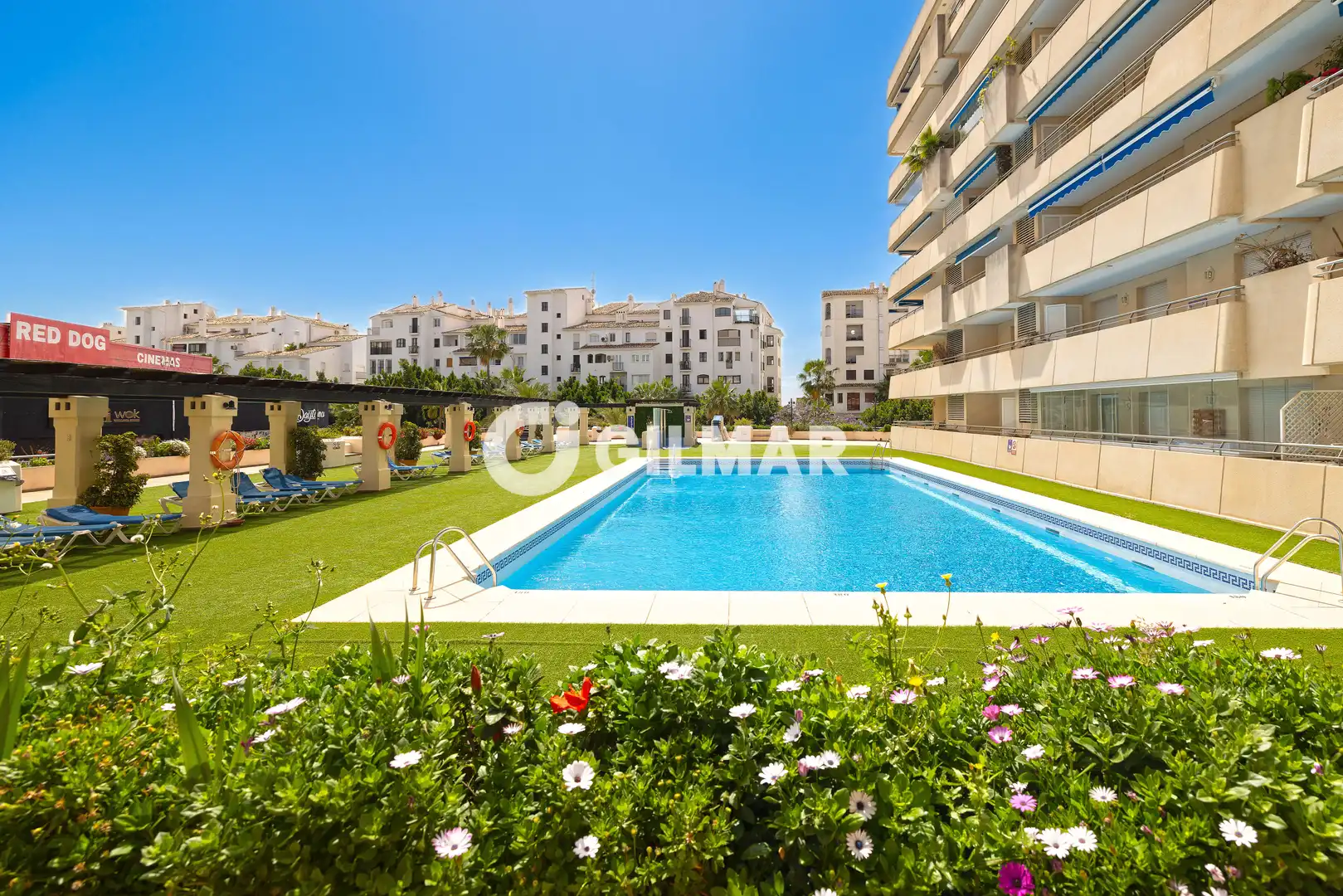 Garden of Apartments for sale in Marbella  with Heating, Swimming Pool and Balcony