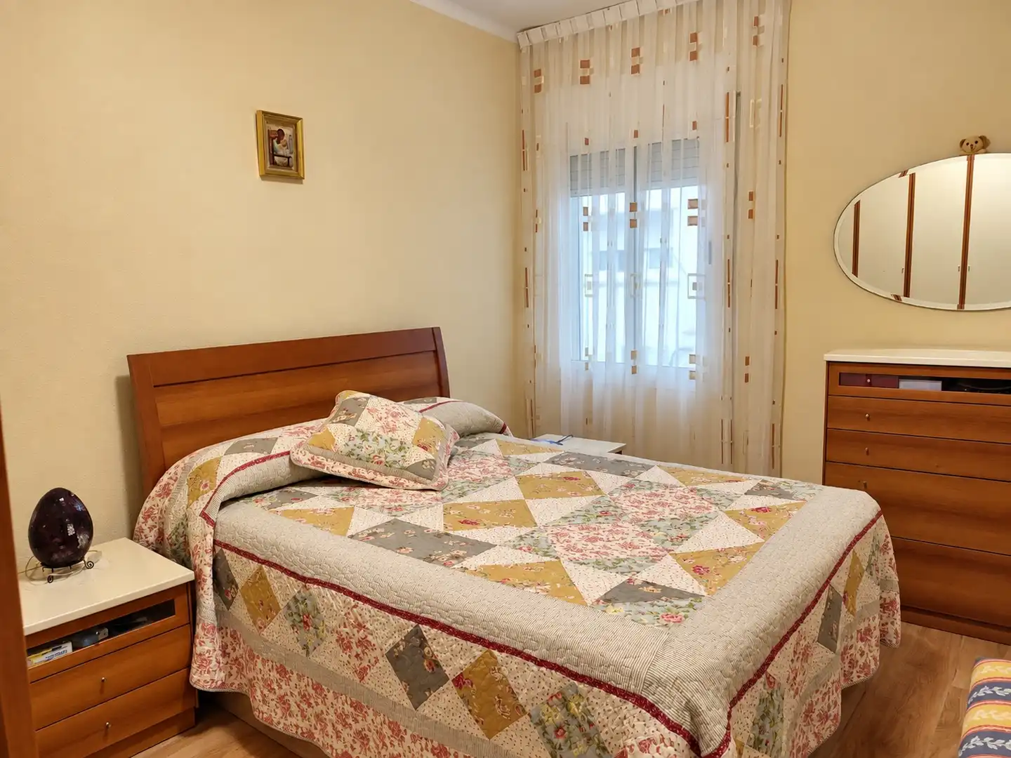 Bedroom of Flat for sale in Esplugues de Llobregat  with Balcony
