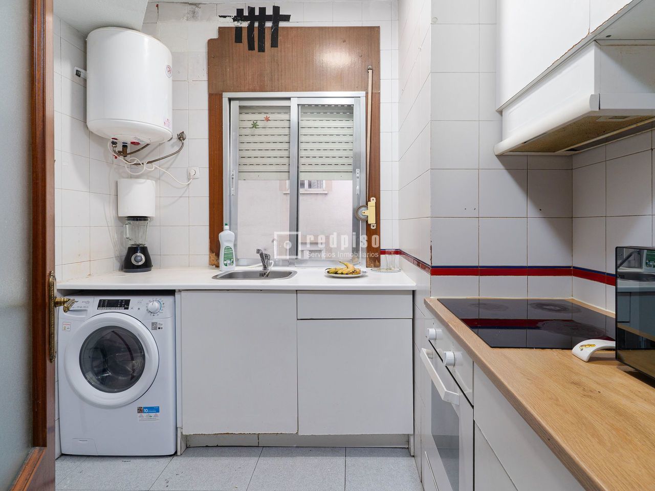 Kitchen of Flat for sale in  Madrid Capital  with Terrace