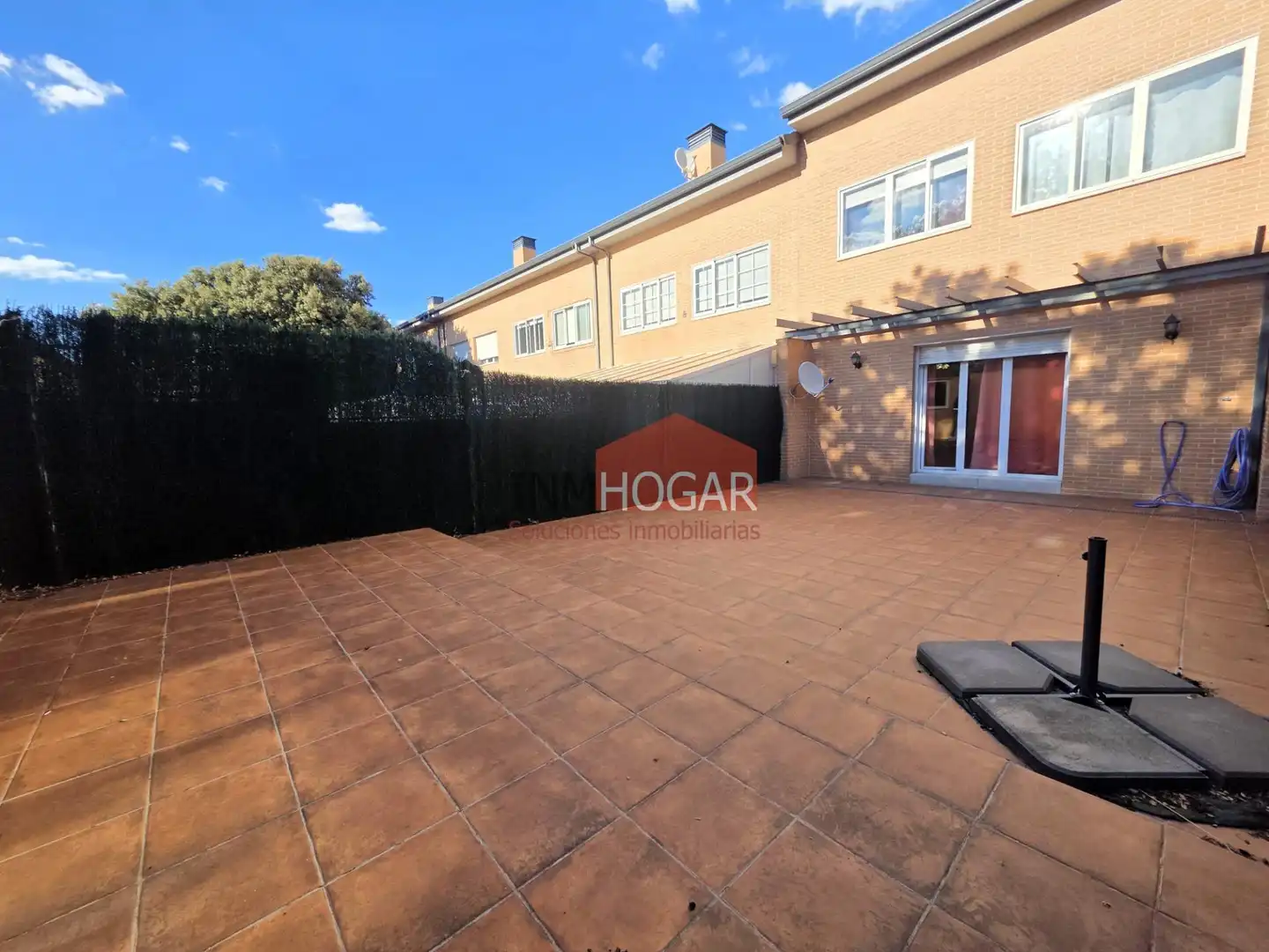 Terraza de Casa adosada en venta en Hervencias Altas - El Pinar