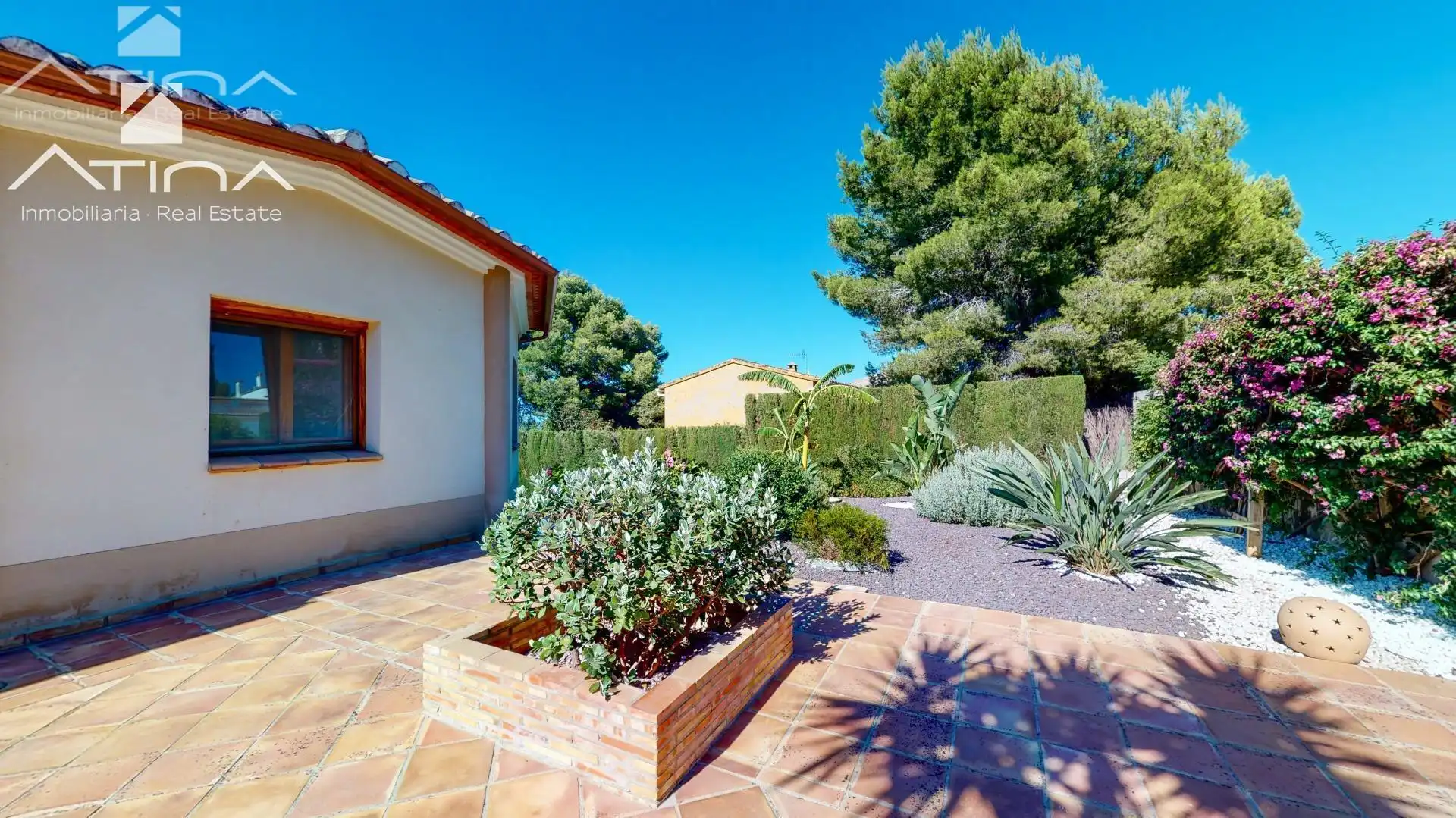 Garden of Houses for sale in Dénia  with Air Conditioner, Private garden and Terrace