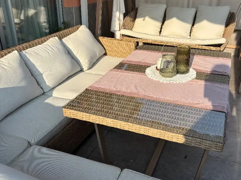 Terraza de Piso en venta en Vilallonga / Villalonga con Aire acondicionado, Terraza y Piscina