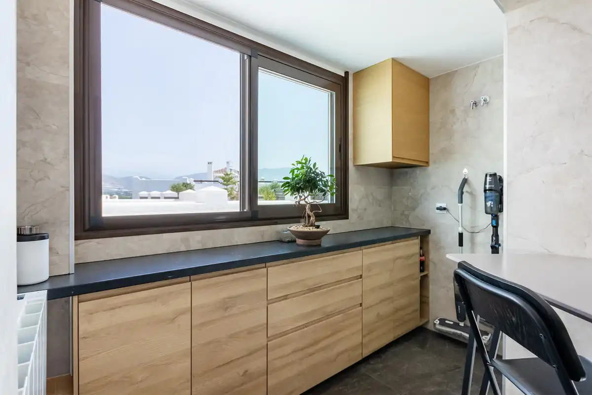 Kitchen of Apartments for sale in Salobreña  with Air Conditioner, Heating and Terrace