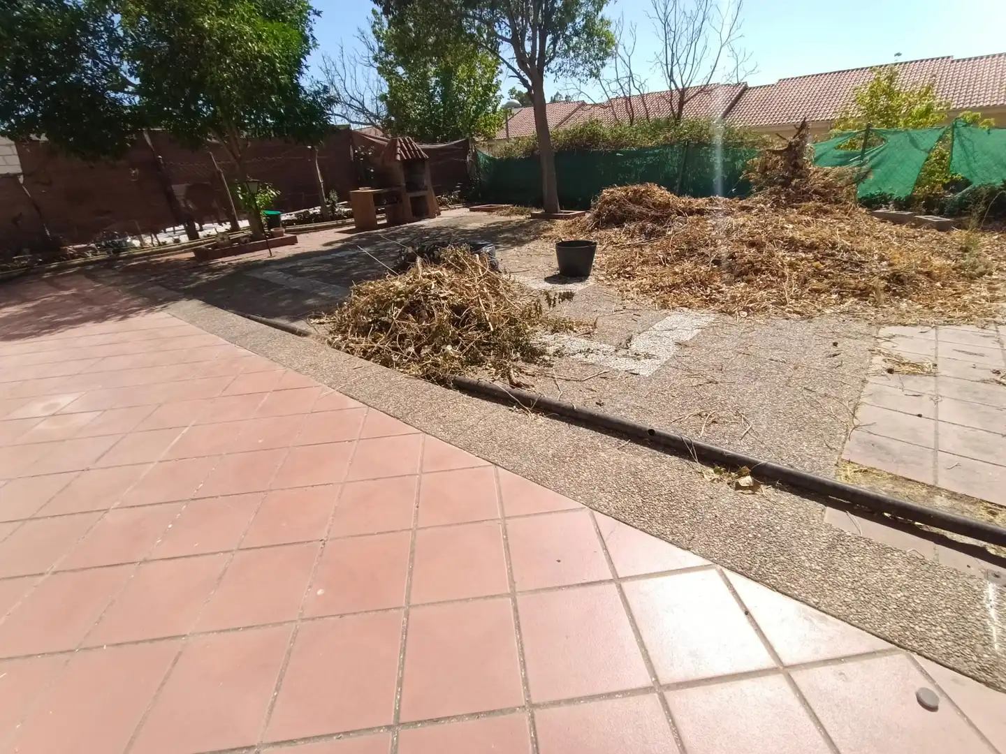 Jardí de Casa adosada en venda en Cáceres amb Traster