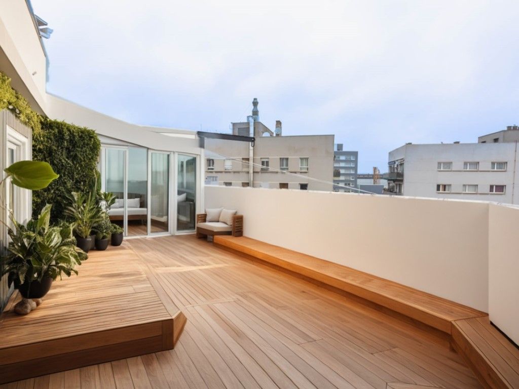 Terrace of Attic for sale in  Barcelona Capital  with Terrace and Oven