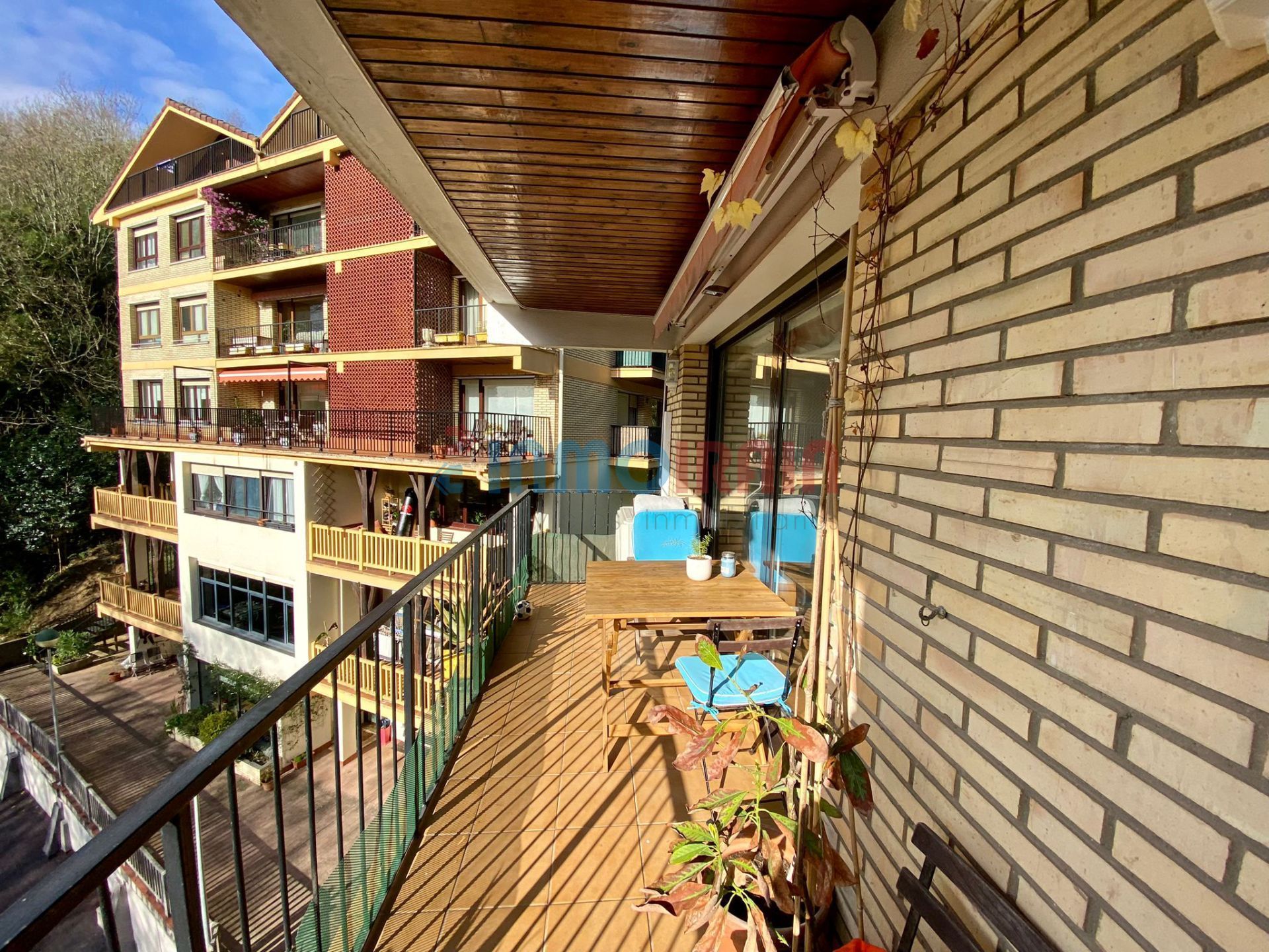 Balcony of Flat for sale in Donostia - San Sebastián   with Heating, Terrace and Storage room