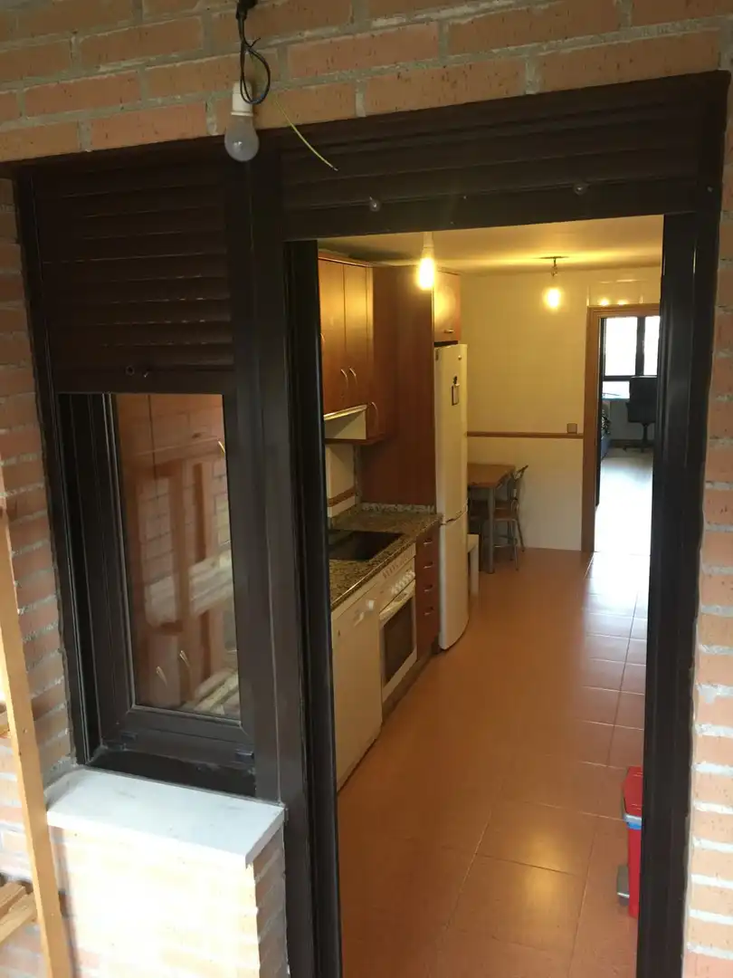 Küche von Wohnung zum Verkauf in Fuentes de Oñoro mit Heizung, Möbliert und Balkon