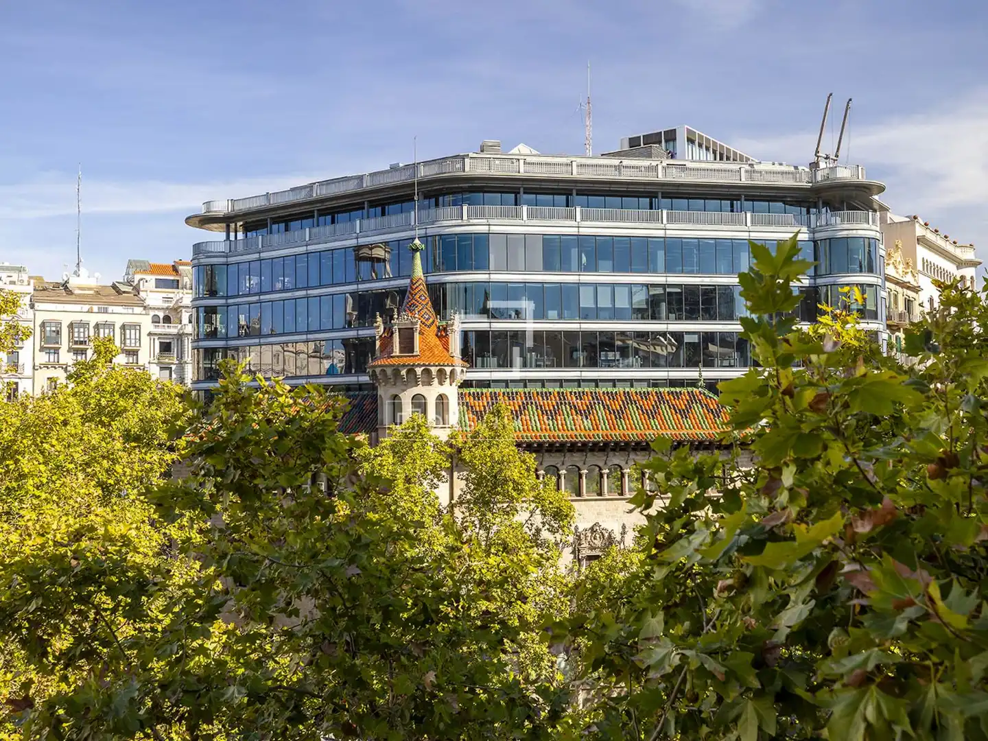 Vista exterior de Piso de alquiler en Eixample