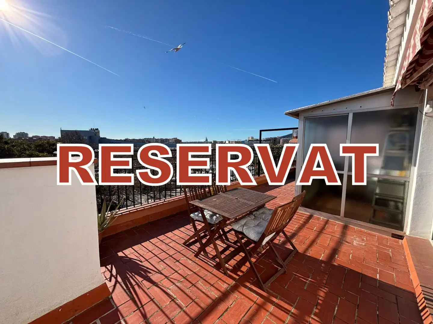 Terrasse von Dachboden zum Verkauf in  Barcelona Capital mit Heizung, Terrasse und Ofen