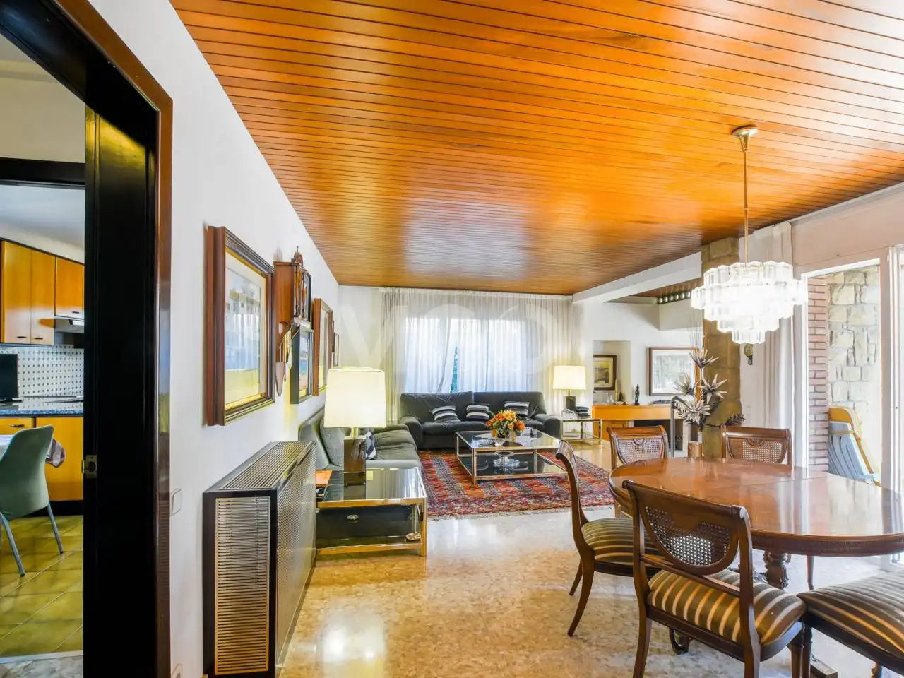 Sala de estar de Casa o chalet en venta en Manlleu con Aire acondicionado, Jardín privado y Terraza