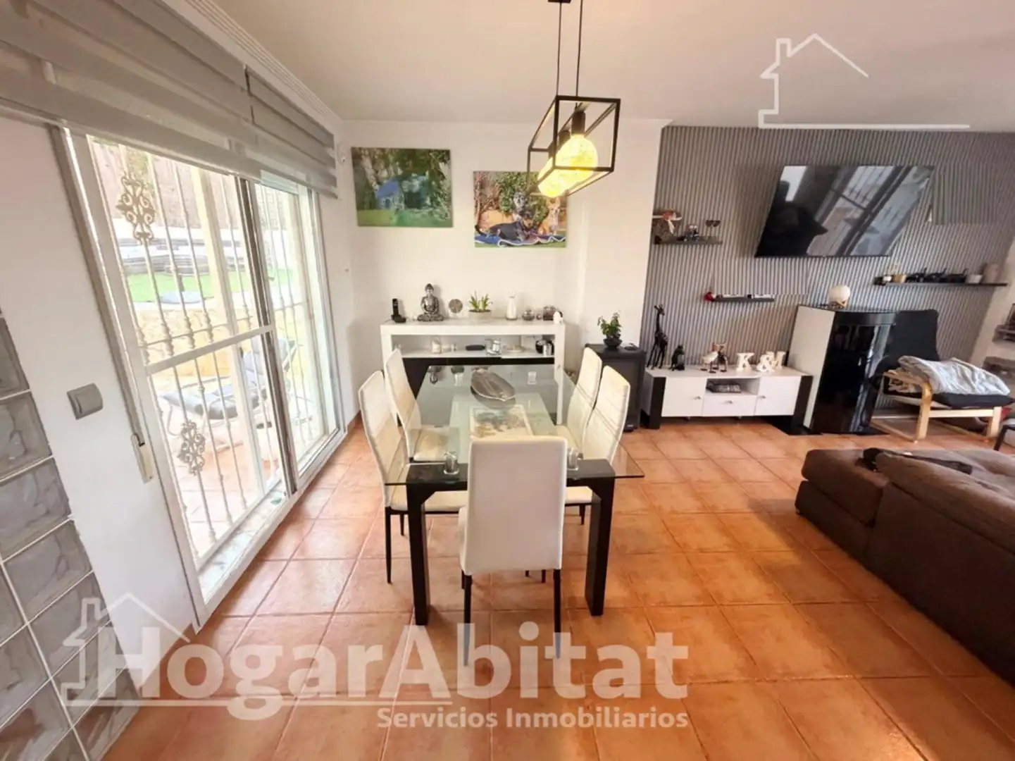 Living room of Houses for sale in Montserrat  with Heating, Private garden and Terrace