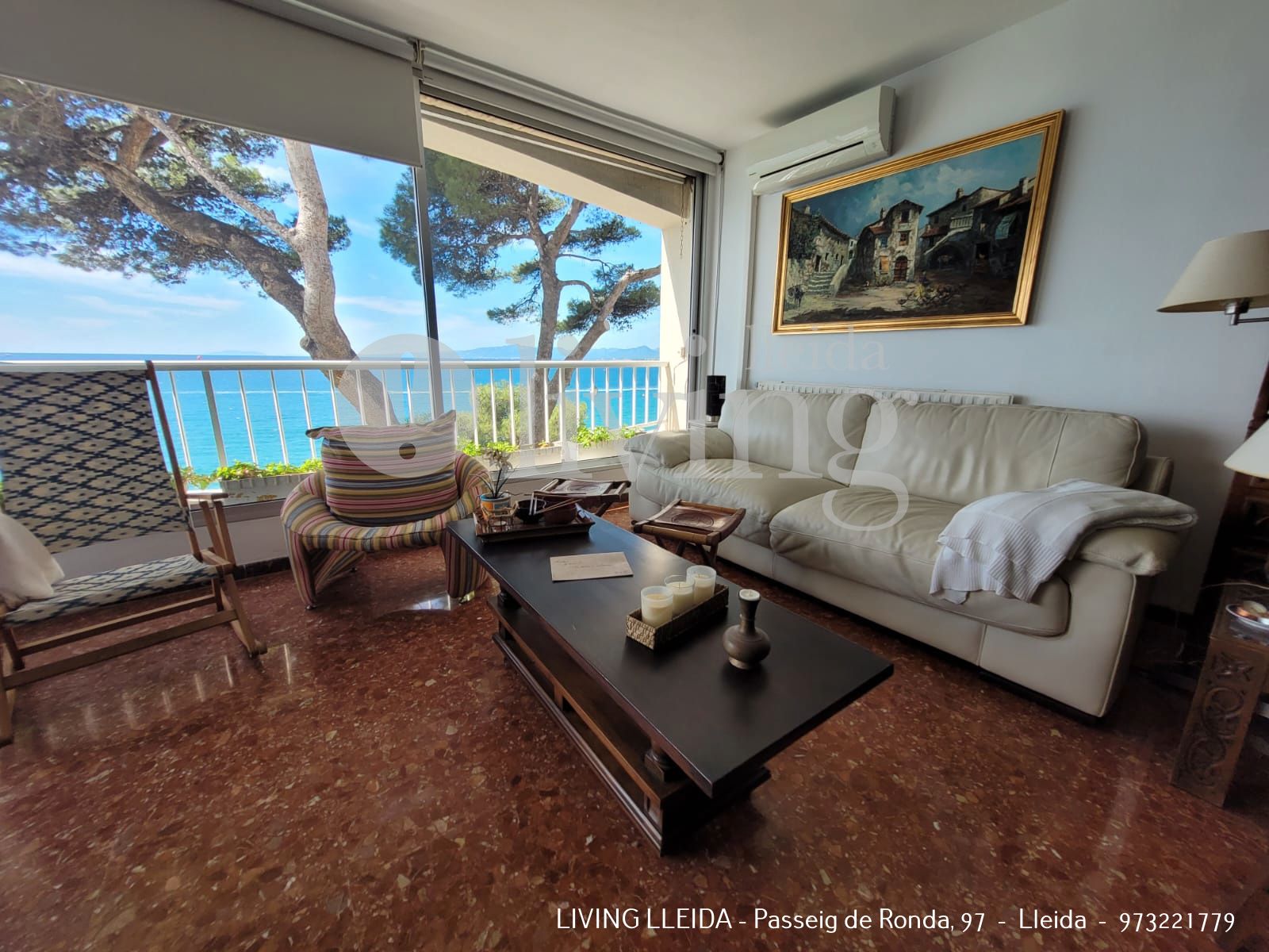 Sala d'estar de Pis en venda en Salou amb Aire condicionat, Calefacció i Jardí privat