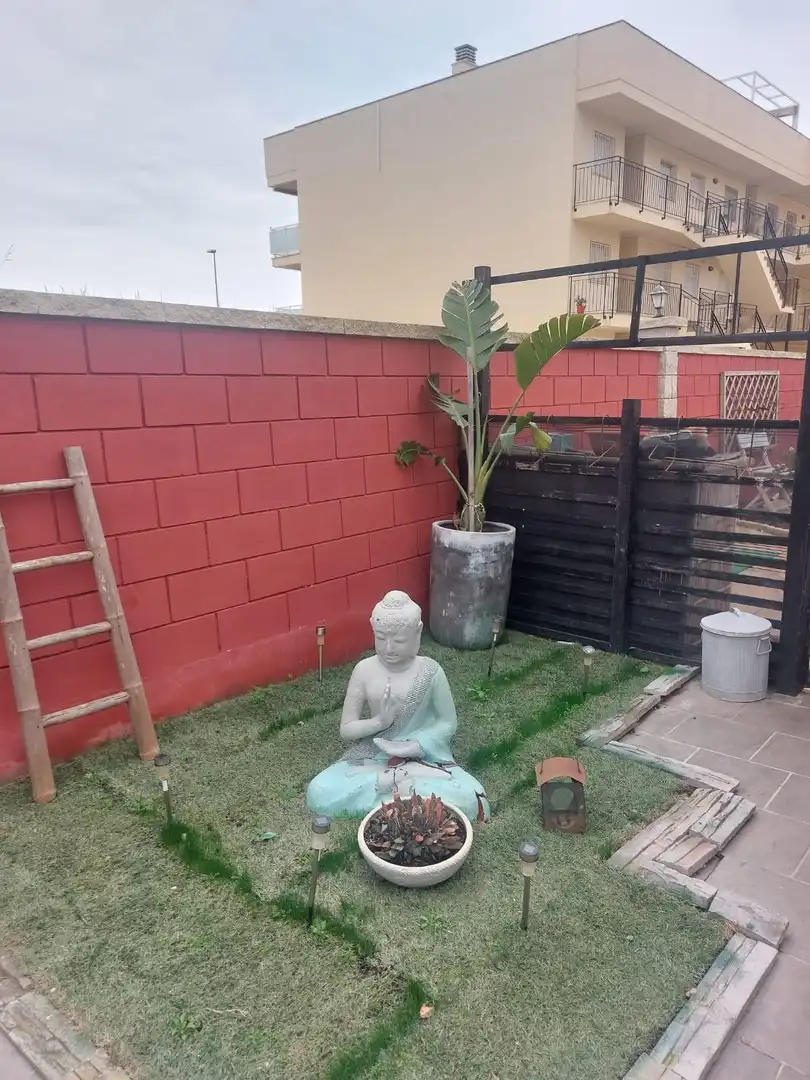 Terraza de Casa o chalet en venta en Amposta con Jardín privado, Terraza y Piscina