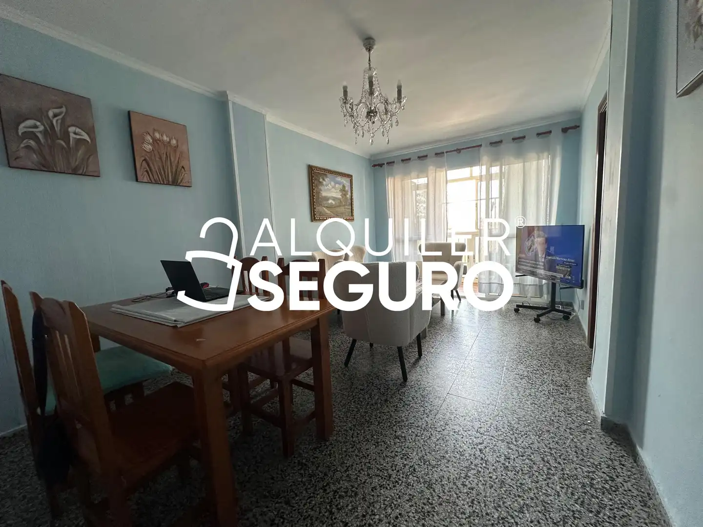 Sala d'estar de Pis de lloguer en Carretera de Cádiz
