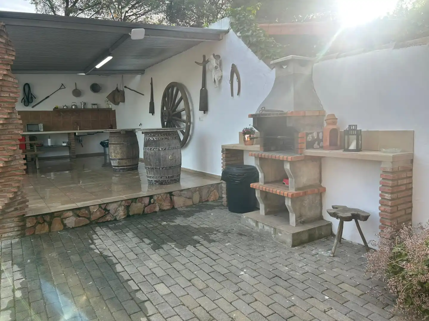 Finca rústica de alquiler en Barbate con Aire acondicionado, Terraza y Piscina