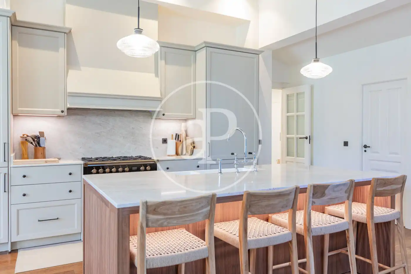 Kitchen of Houses for rent in Madrid  with Air Conditioner, Heating and Private garden