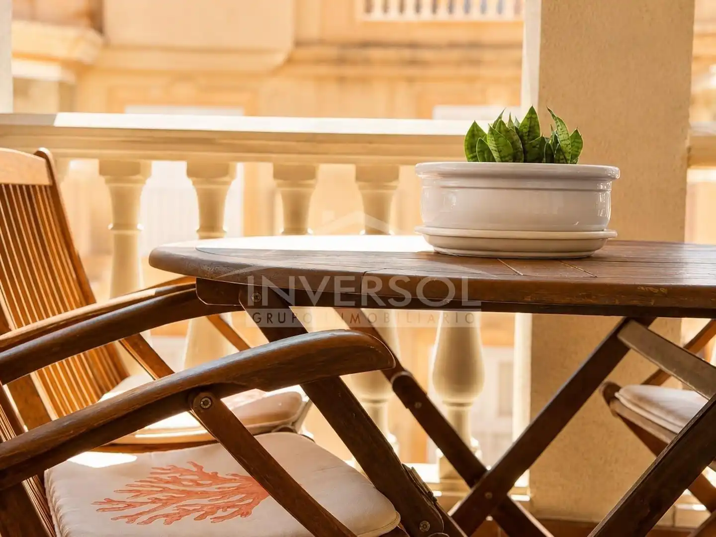 Terrasse von Wohnung zum Verkauf in El Ejido mit Klimaanlage, Heizung und Terrasse
