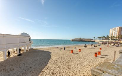 Exterior view of Flat for sale in  Cádiz Capital  with Air Conditioner, Heating and Terrace