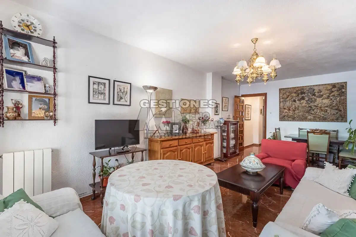 Wohnzimmer von Wohnung zur Miete in Granada mit Heizung, Möbliert und Ofen